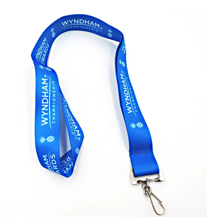 Benutzerdefinierte Seidendruck / Wärmetransfer Druck Polyester Lanyards