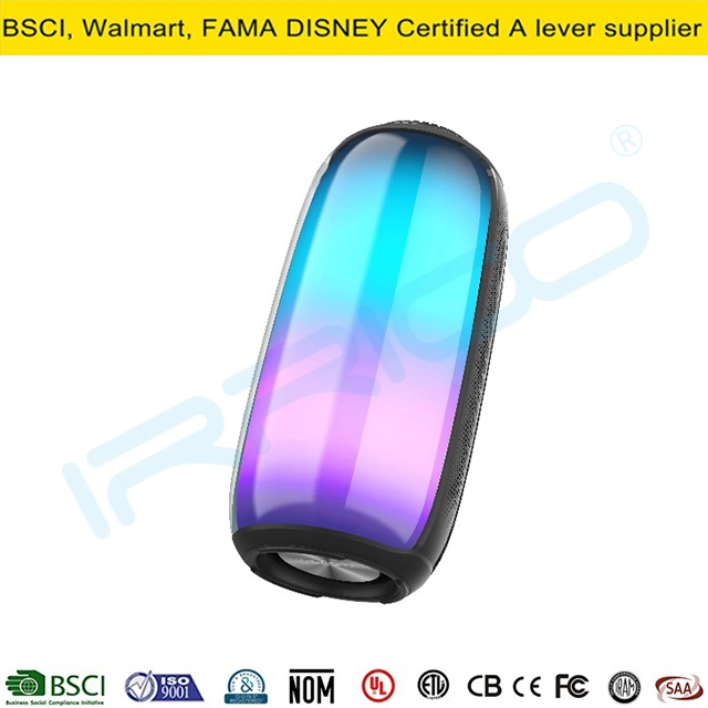 Wholesale/Supplier Wireless Speaker with RGB Lights Outdoor Speaker with FM 3600mAh Battery Ipx6