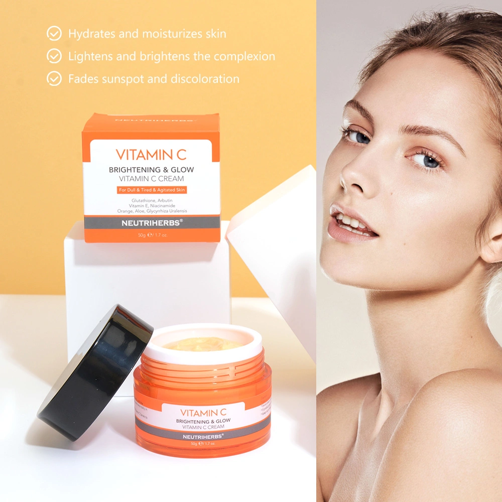 Private Label Wholesale/Supplier Moisturizer blanqueador VC la mejor noche facial Crema