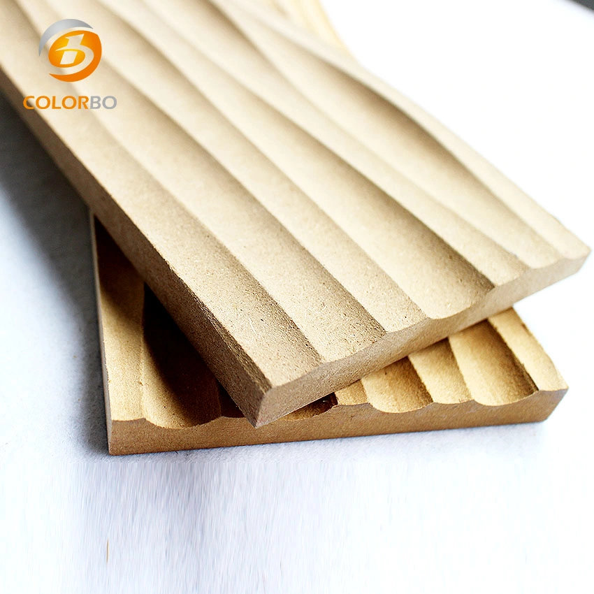 Waterproof and Fire-Proof 3D MDF Wall Covering Panels MDF 3D Wall Panels