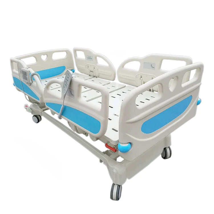 Care Unit Multifunctional Electric Bed Double Swing Sickbed Hospital Beds