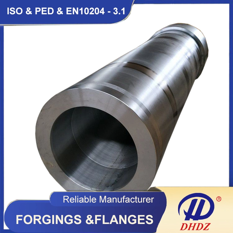 4130, 4340 Alloy Steel Pipe Forging Tube Steel Forging Thick Wall Long Tube Forged Oil and Gas Industry