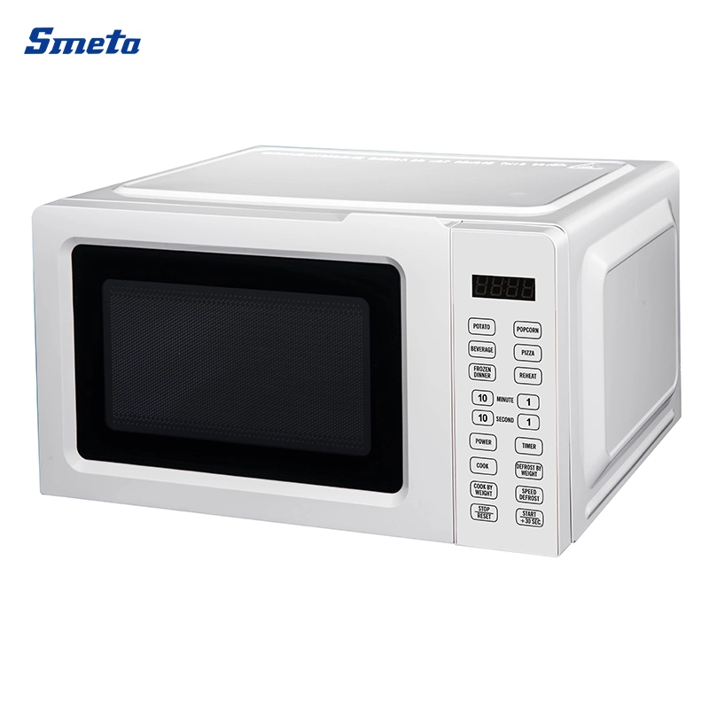 20L 0.7cuft 700W Home Use Digital Control Solo Tabletop Household Kitchen Appliance Countertop White Black Convection Built-in Microwave Oven Manufacturers