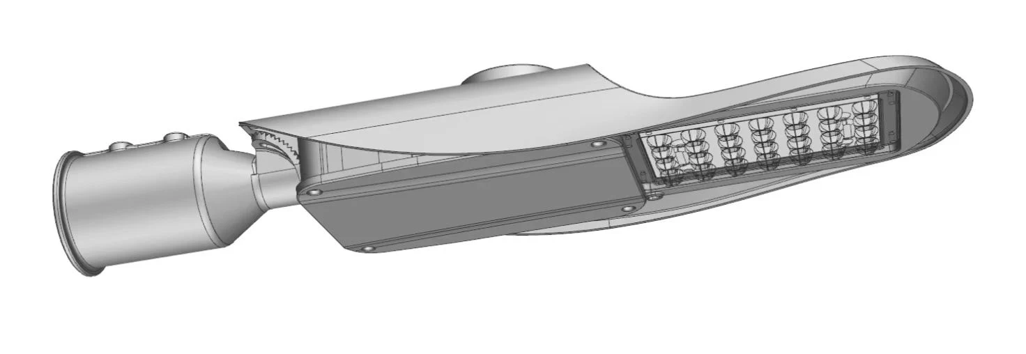 Outdoor Waterproof IP66 Die Casting Aluminum 100W SMD LED Street Light