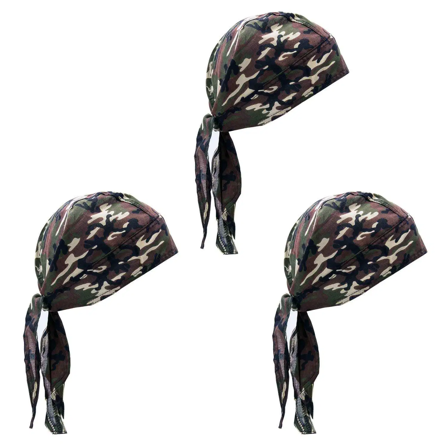 High quality/High cost performance Skull Caps Cotton in Patterned and Plain Colors Custom Styles Bandana Hats