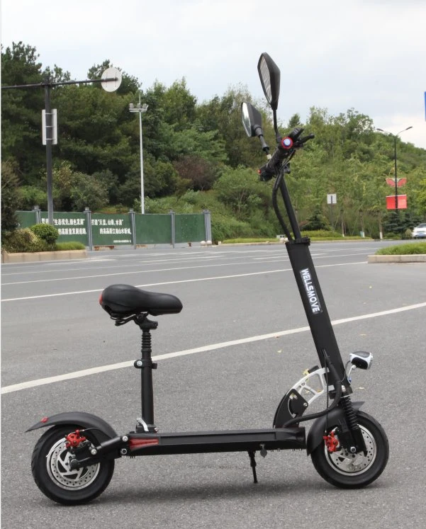 Fábrica OEM 500W Patinete Eletrico 10 pulgadas dos ruedas Moto Scooter de movilidad eléctrica
