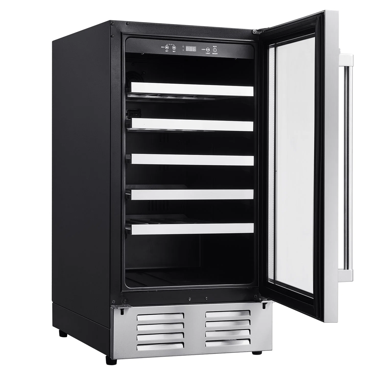 Single Zone 34-Bottle Customized Wine Cooler Fridge for Sale Wine Cooler