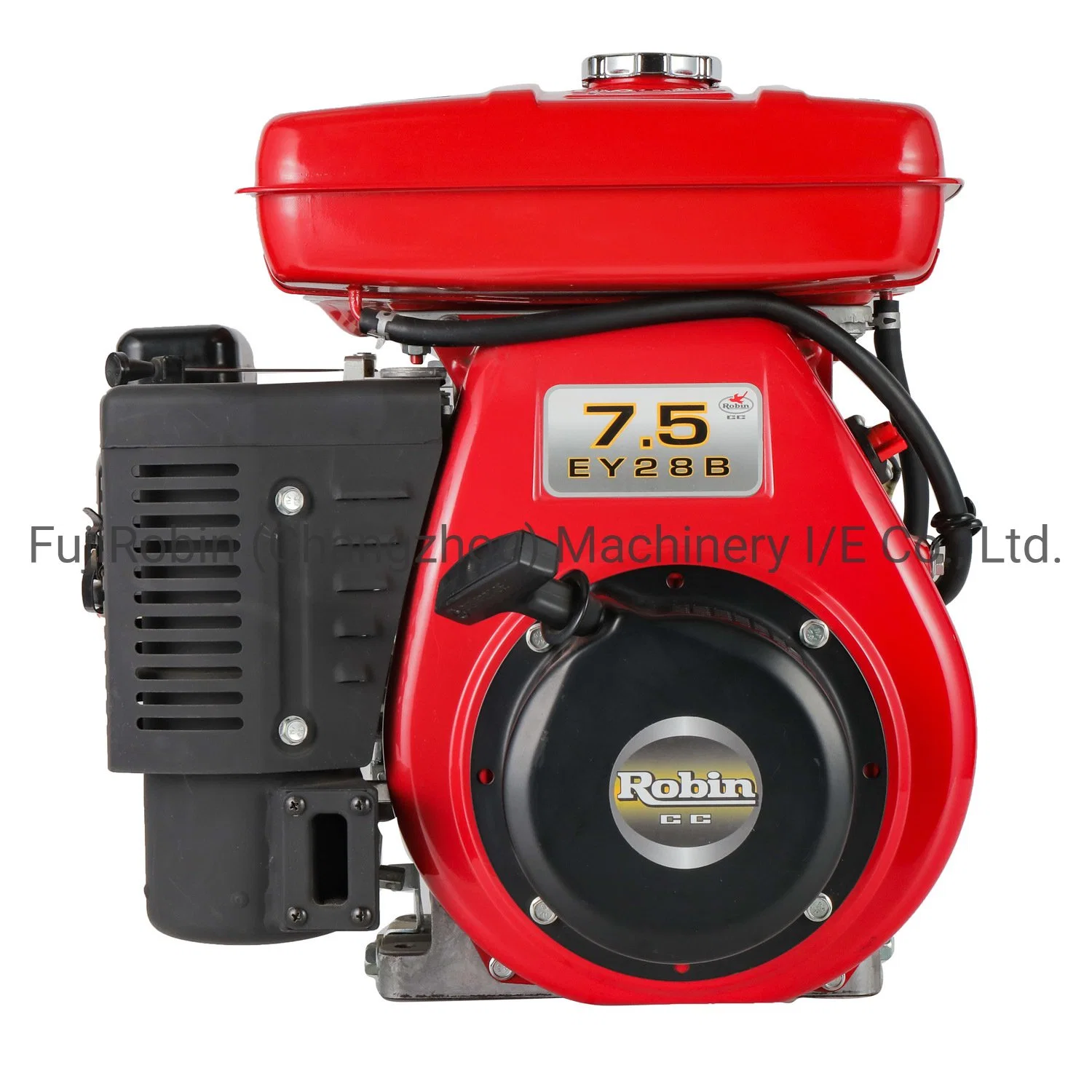 China Factory Red Color luftgekühlter 8HP Ey28b/D Robin Benzinmotor Robin Gasoline Motor