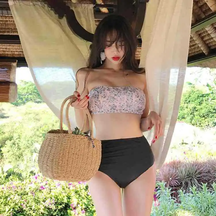 Women Summer Beach Tote Bag Woven Handbag Rattan Shoulder Bag for Travel Everyday Use Wyz16462