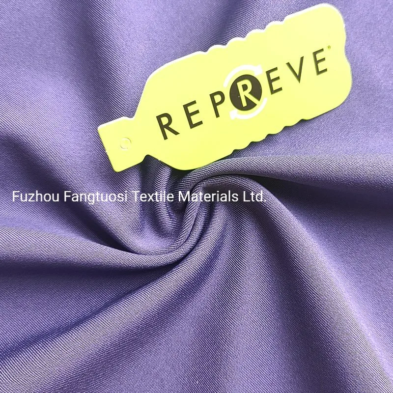 Recycled Quick Dry Polyester Spandex Plastic Blend Peached Fabric for Sportswear