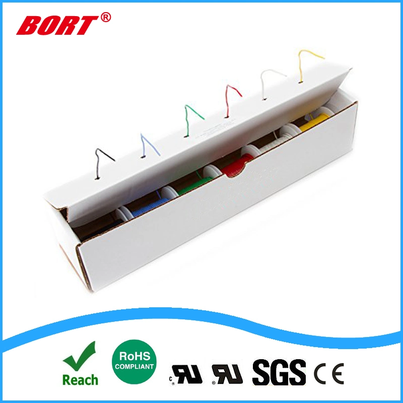 Высокотемпературный провод UL1199 с термоизоляцией PTFE с покрытием 22 AWG Electric Кабель