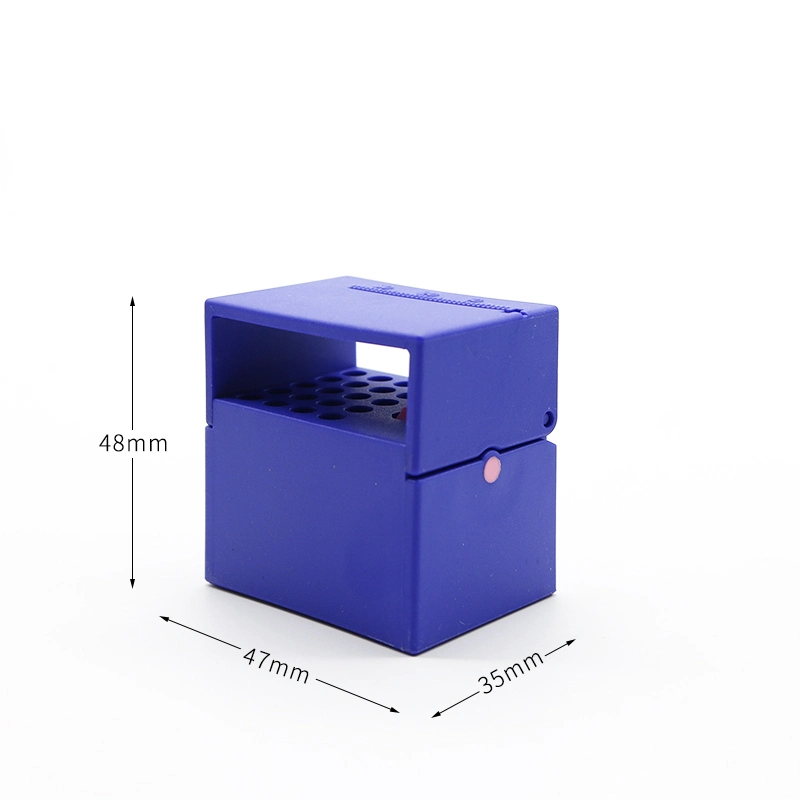 20-Loch Dental Endodontische Blöcke Root-Kanal-Datei Sterilisation Messung Anzahl Memo Organizer