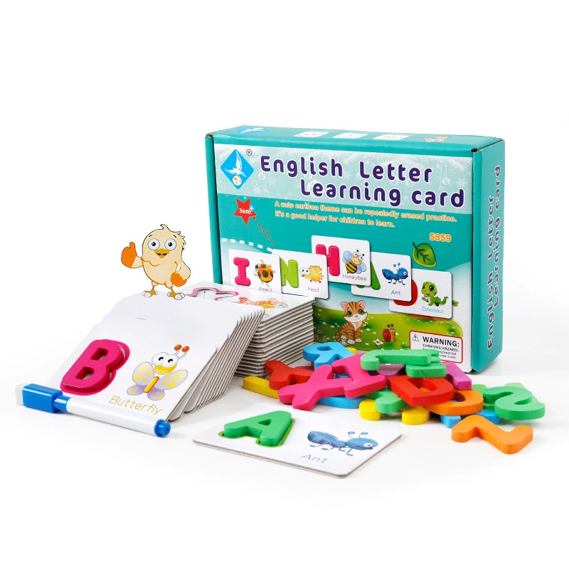 Educational Toys Kids Learn English Learning Card
