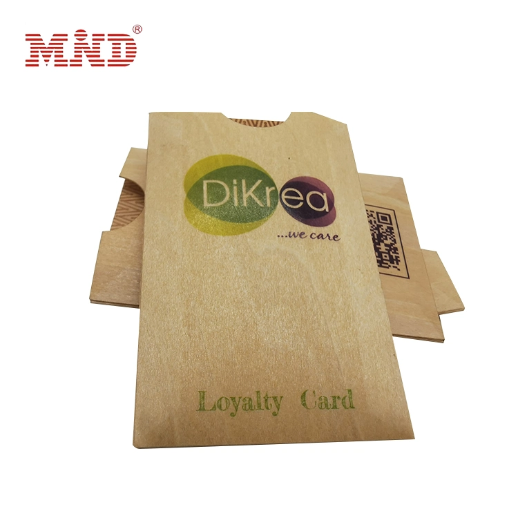 بطاقة Wood NFC Card Wood RFID Key Card