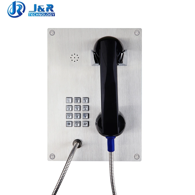 Analogue Vandal Resistant Telephone Waterproof Emergency Embedded Public Telephone