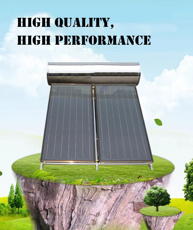 China Competitive Price Solar Water Heater Sun Heat Water Panel Systems Pressure