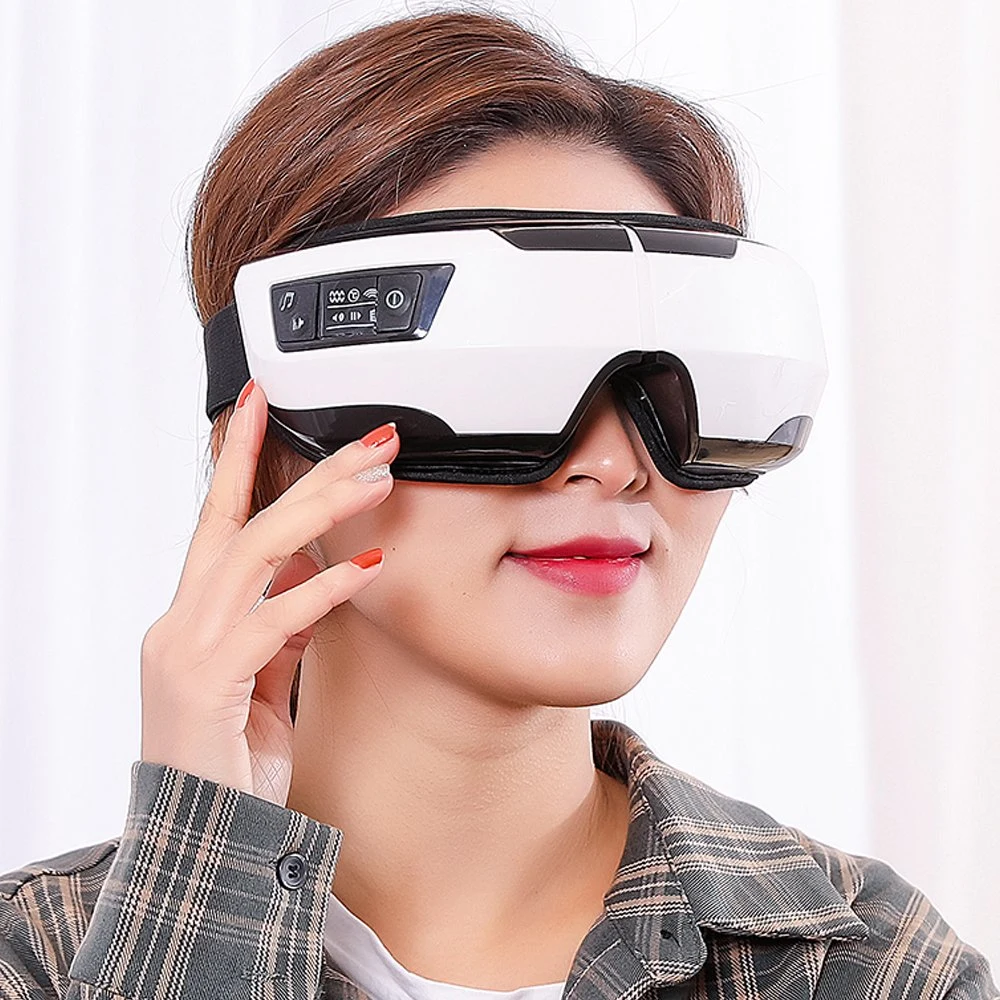 Smart Airbag Vibration 4D Eye Massager with Heat Compression