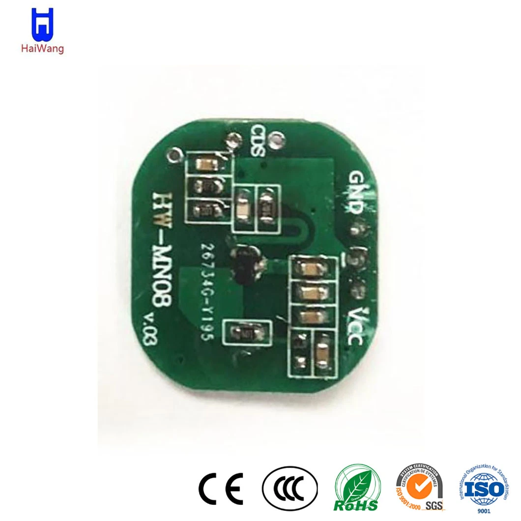 Haiwang Hw-Mn08 Wall Mounted Microwave Sensor China Manufacturer Wholesale/Supplier High-Quality Default No Blocking Block Time Single-Board Microwave Induction Module