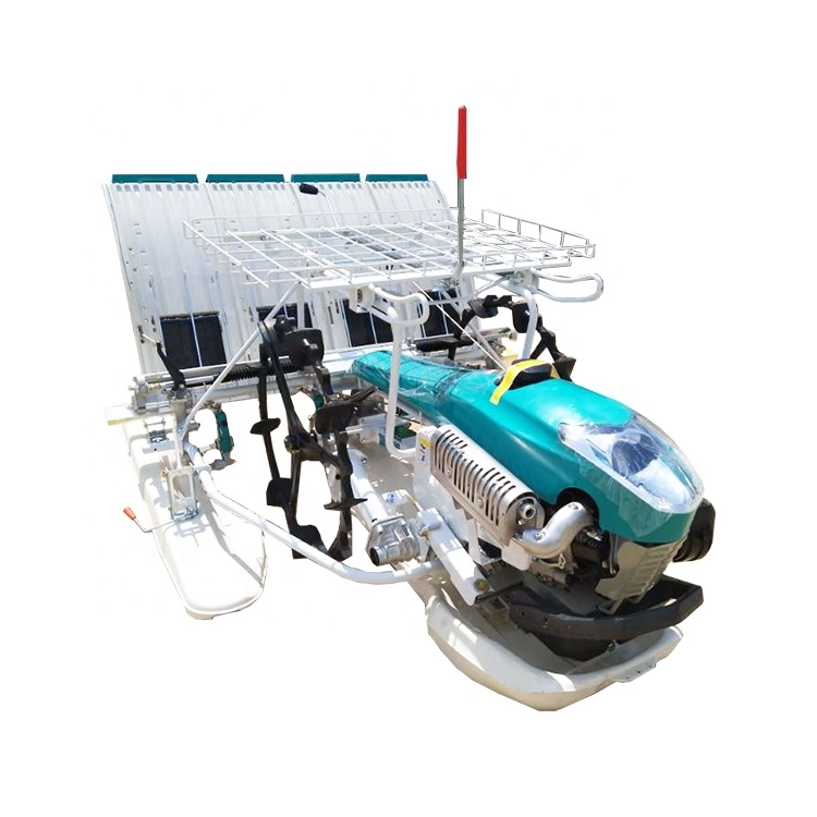 Wubota Riding Rice Transplanter Machine Kubota معدات زراعية مماثلة