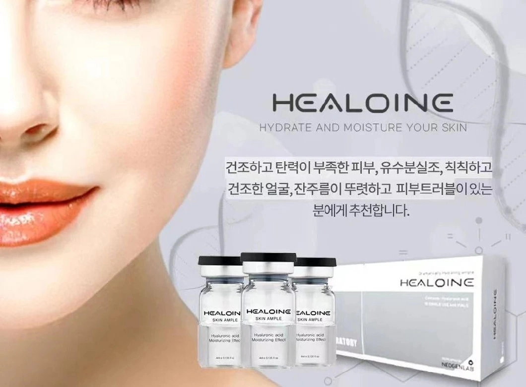 Pure Ha Meso Solution 4ml*10vial Hyaluronic Acid Gel Injection for Anti-Wrinkle