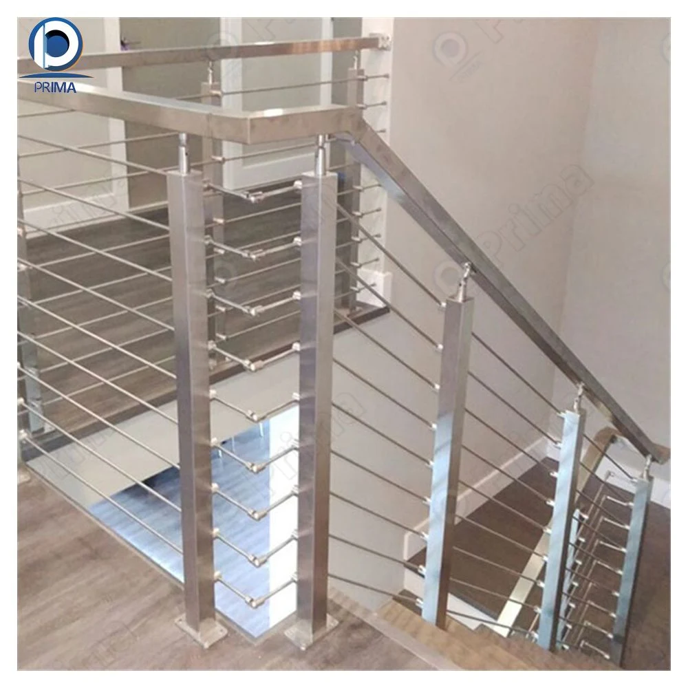 Prima Staircase Rod Railing Stainless Steel 304 Балкон Баллюшная балюстрада