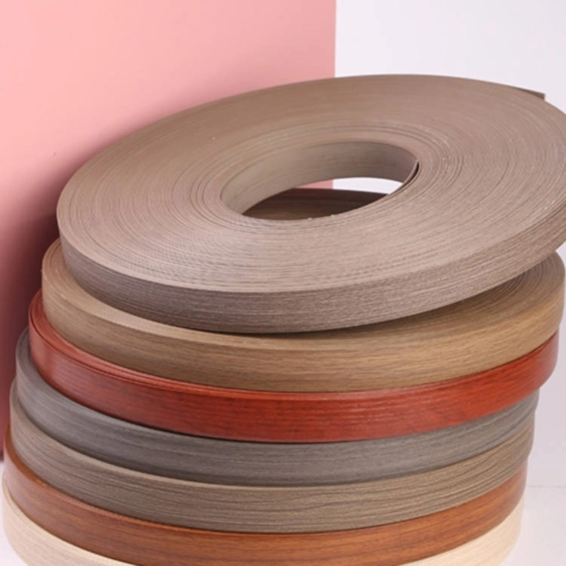 Home, Office, Kitchen Furniture Accessories 0.25-3mm Wood Grain Furniture Accessories PVC Edge Banding