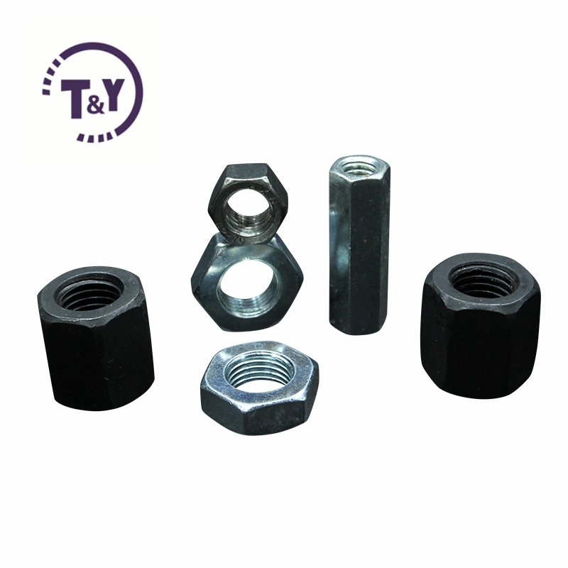 Grade 8 Acme Connector Nut Threaded Shaft Hex Coupling Nut with Coupling and Nut