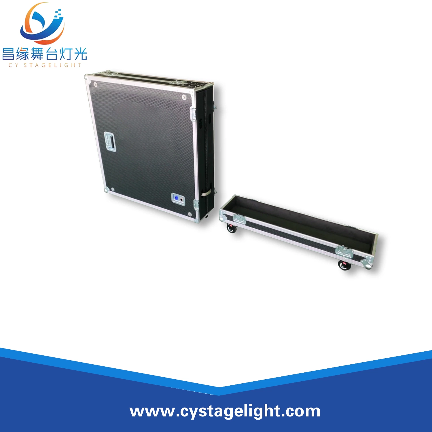 P3.91 Foldable Movable Screen in Flight Case Advertising Display