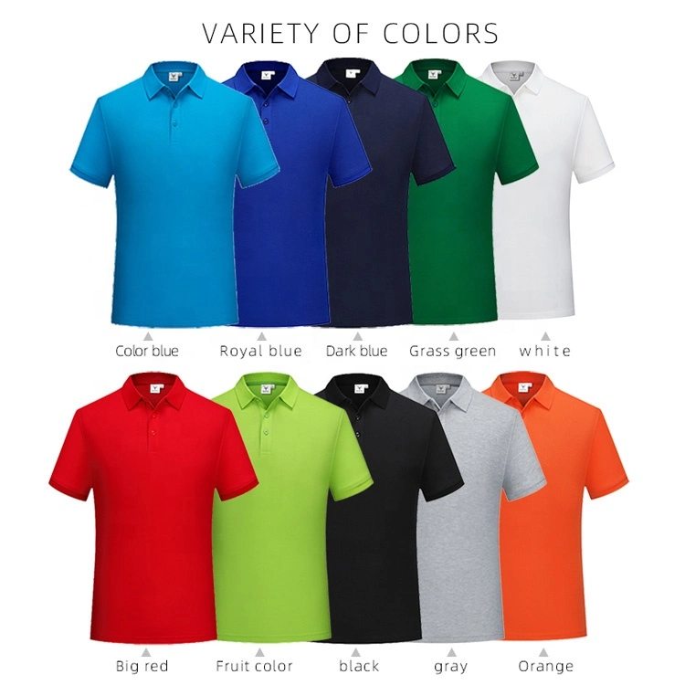 Custom Golf Sport Printing Embroidery Striped Short Sleeve Oversize Unisex Polo Shirt