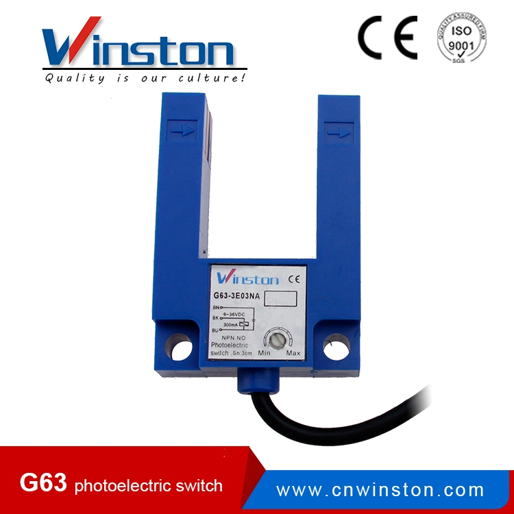 G63 a través de interruptor de proximidad Sensor fotoeléctrico de haz