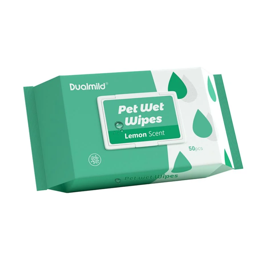 China Wholesale/Supplier Biodegradable 99.9 Pure En Espanol Ear Hand Single Wet Cleaning Water Wipes Price for Dog/Pets