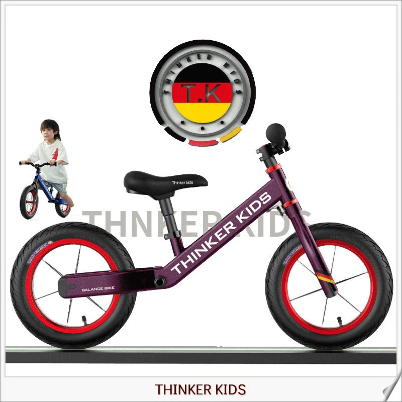 Bicycle Push Kids Balance Bike 12 Inch Running Bike for Children