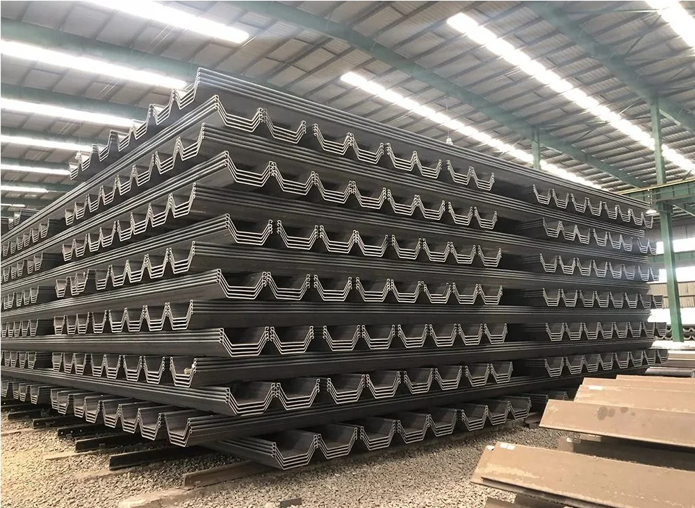 Wholesale/Supplier Hot Selling European Standard Type 2 Sy295 Sy390 Sy295 Sy390 600X210X18mm Steel Sheet Pile