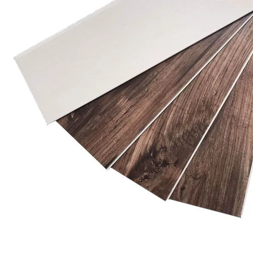 Plywood Wood Grain Wear-Resistant PVC Spc WPC Vinyl Click Flooring