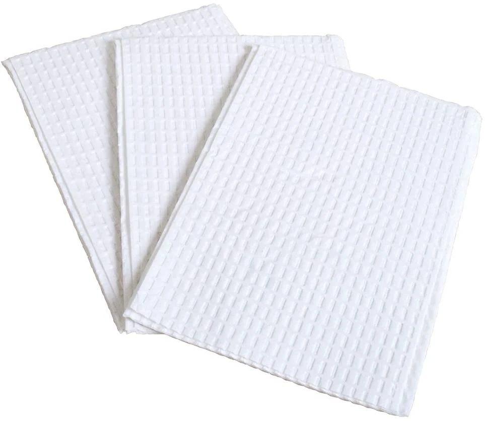 Disposable Tissue Paper Hand Towels for Dinner Bathroom Paper Poly CSR Wrap 24X24" & Towels 17X19" for Trays