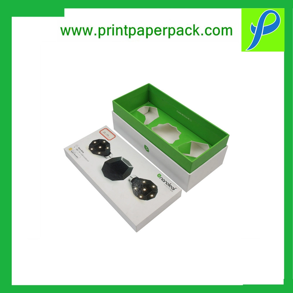 Rigid Style Promotional Presentation Foil Lift off Lid Packaging Box