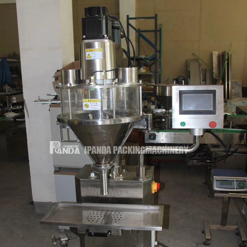 Semi-Automatic Auger Milk Medicine Powder Filling Machine with Weigher