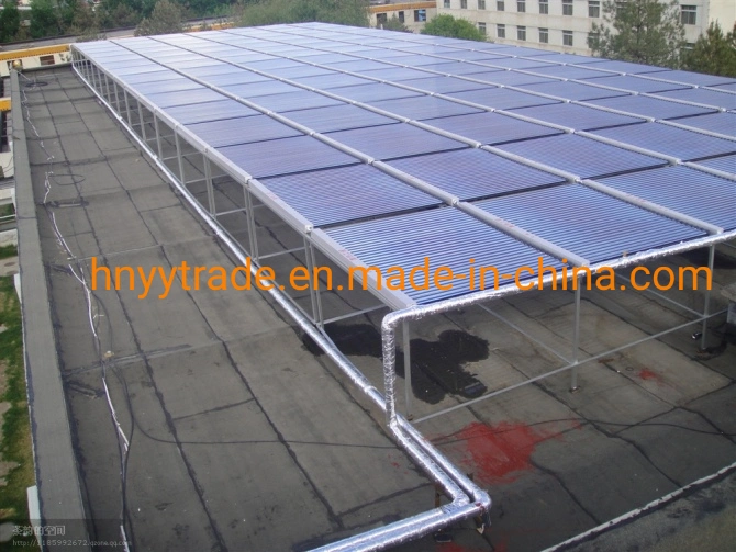 Black Manifold & Alloy Aluminum Solar Thermal Collector