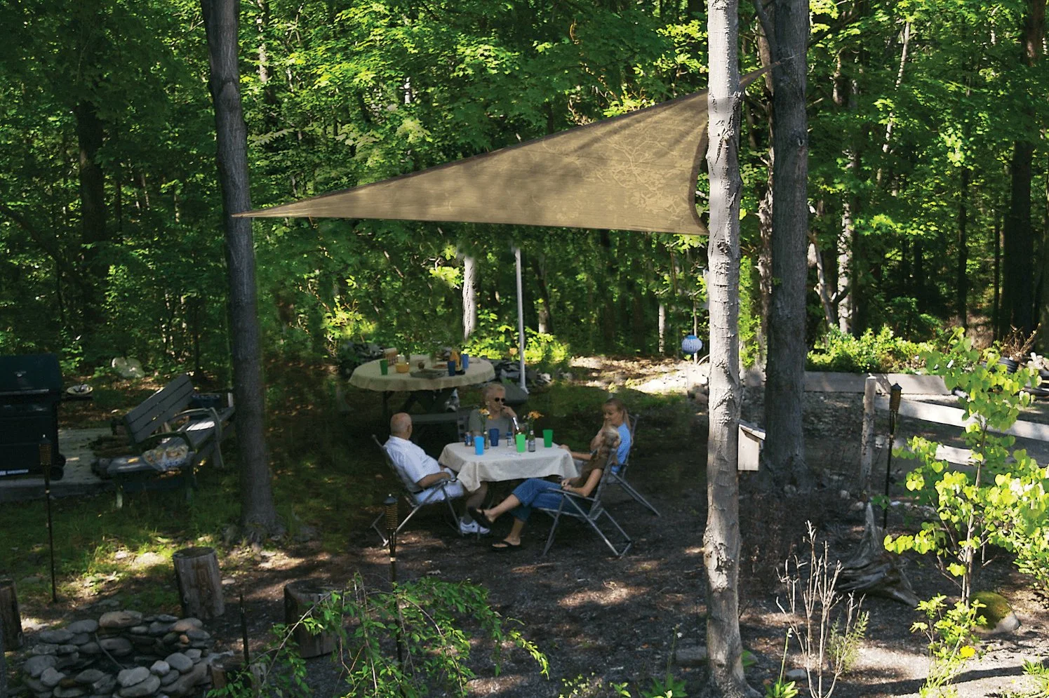 Sun Shade парусами прямоугольник треугольник квадратный корпус - теплопроводностью блок УФ ткань прочного на заднем дворе сельского хозяйства лагеря - Настраиваемые цвет и размер