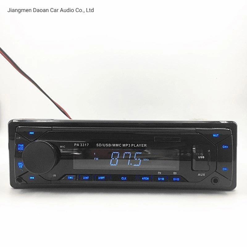 Detachable Panel Car Amplifier MP3 Bluetooth Audio Player