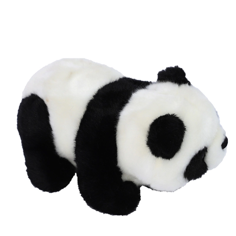 Hot Sale 25cm Hairy Cute Plush Soft Toy Stuffed Animal Stuff Panda Bears