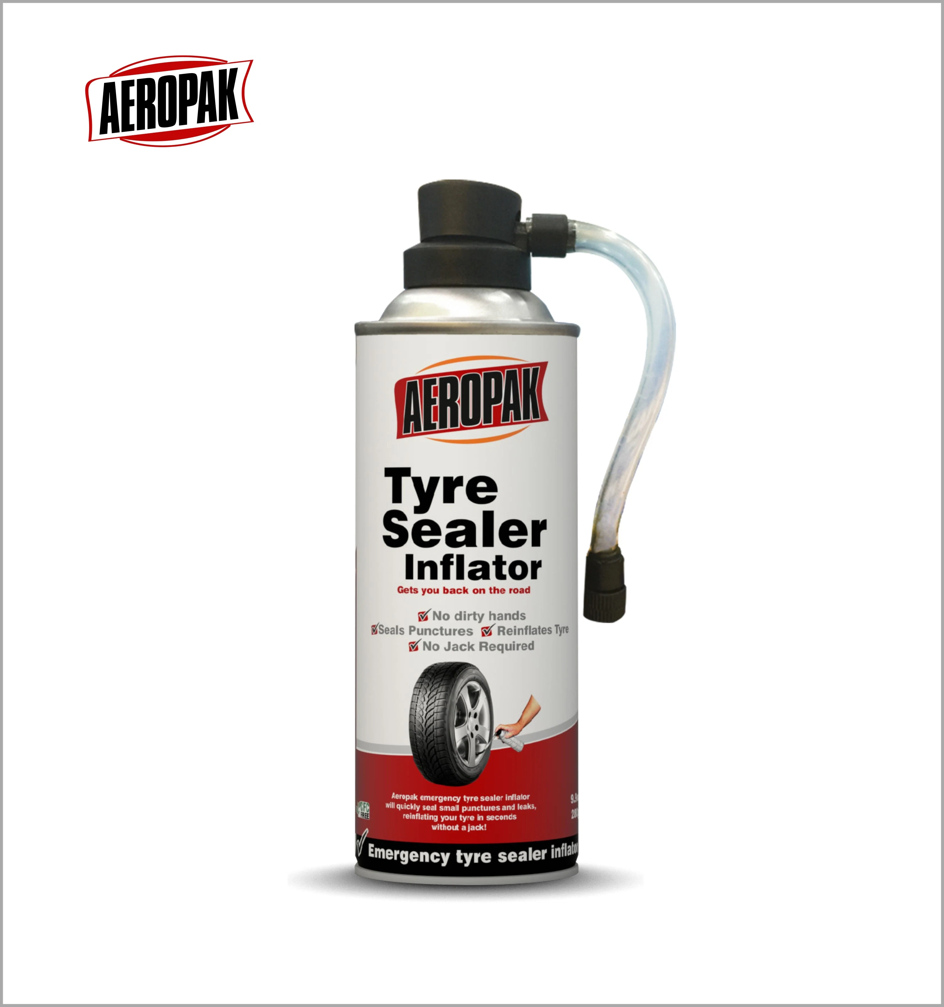 Aeropak Tire Puncture Sealant and Inflator Spray