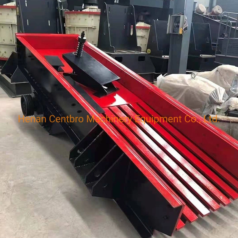 High Performance Vibrating Feeder for Volcano Rock/Industrial Sand, /Coal/ Gypsum/ Cement/Ore Crusher Supplier