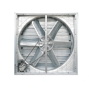 1380 1530 Negative Pressure Fan Louvered Greenhouse/ Poultry Farm Wall Mounted Exhaust Fan