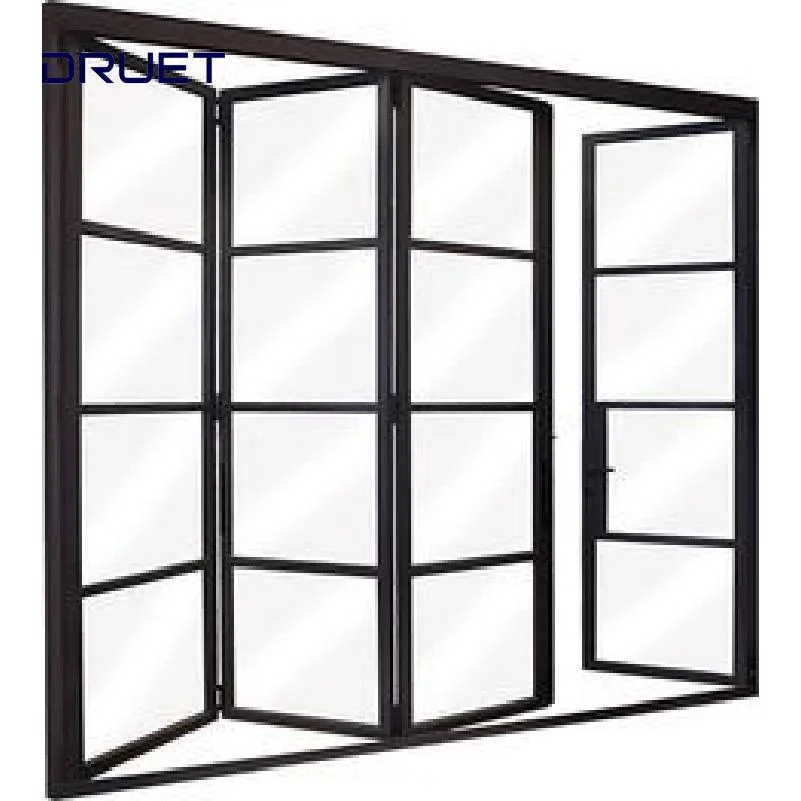 American Standard 90 Degrees Corner Closure Aluminum Folding Door for Mountain House