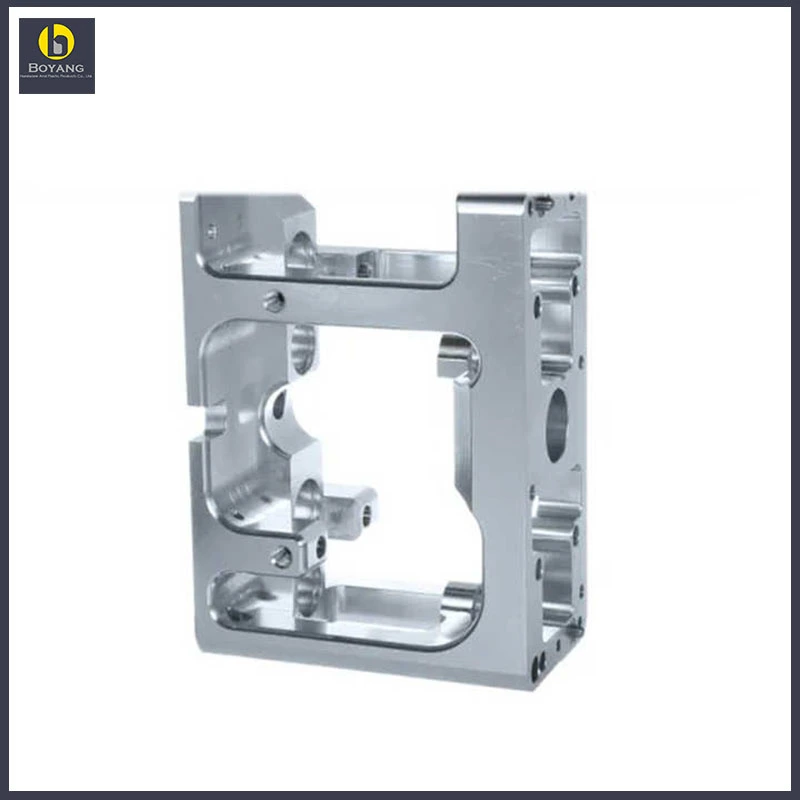 Caja de aluminio mecanizado CNC a medida para electrónica con perforación rápida Creación de prototipos de Broaching