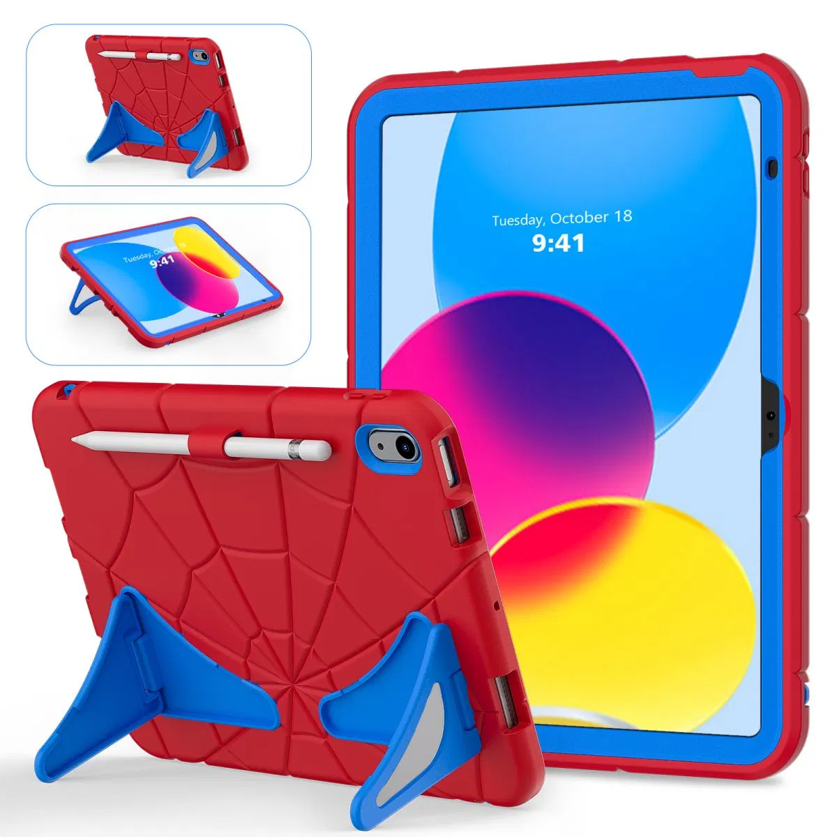 Spiderman Tablet Case Silicone PC Cover for iPad 10