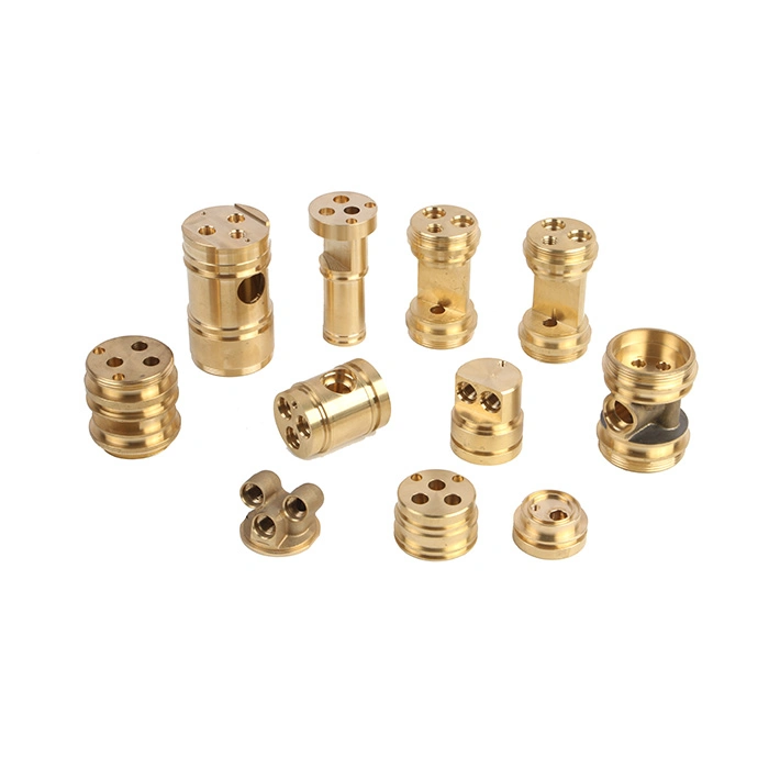 Custom Brass Faucet Valve Fitting Brass Valve Body CNC Brass Fitting Brass Faucet Fitting