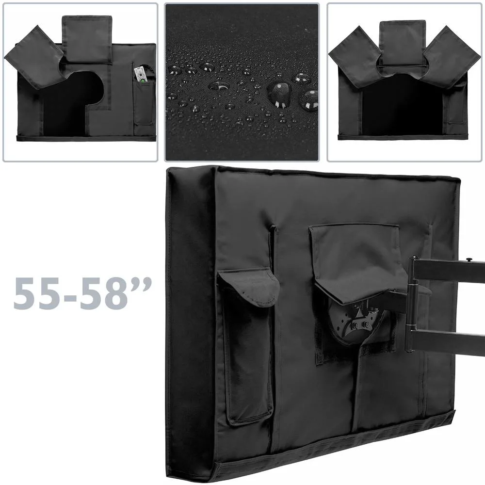 Cobertura protectora para exterior para TV LCD ecrã plano 55-58"