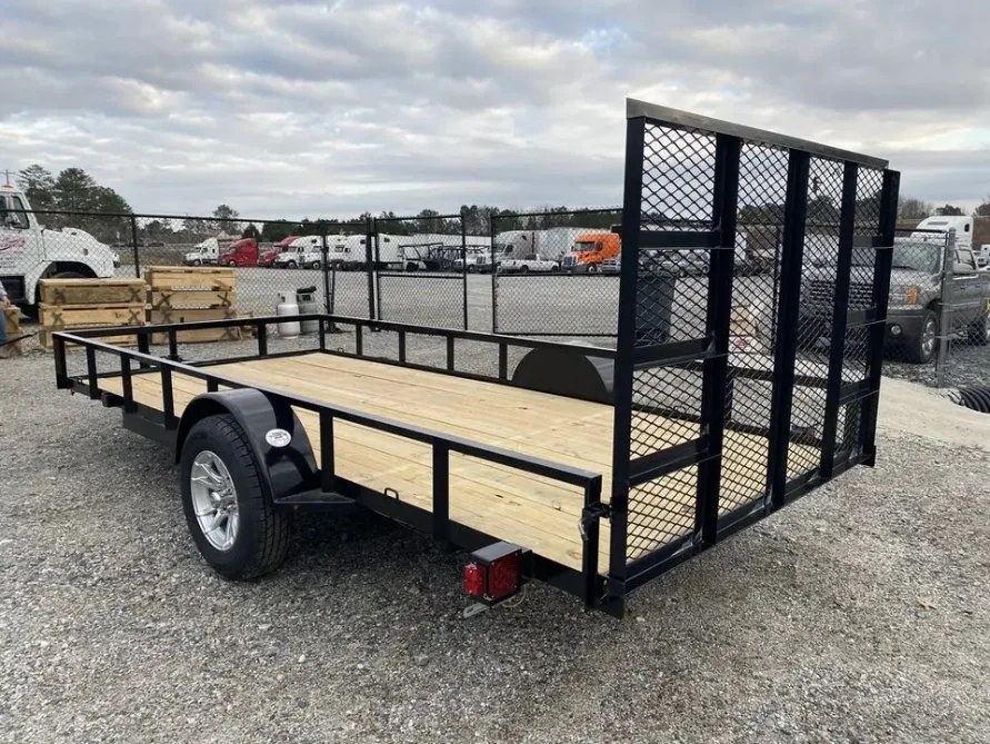 7X12 Single Axle Economic Steel Utility/ATV/Car Trailer